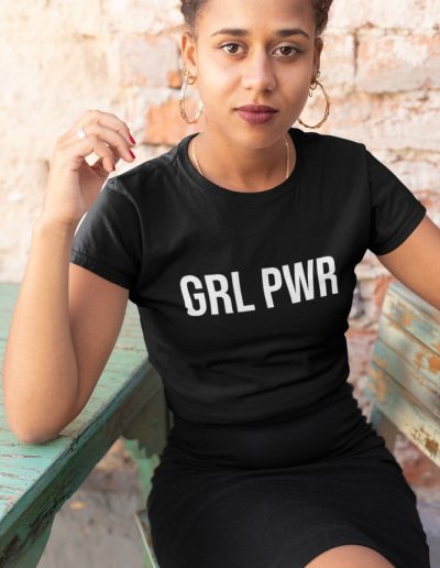 GRL PWR Feminist Organic T-Shirt