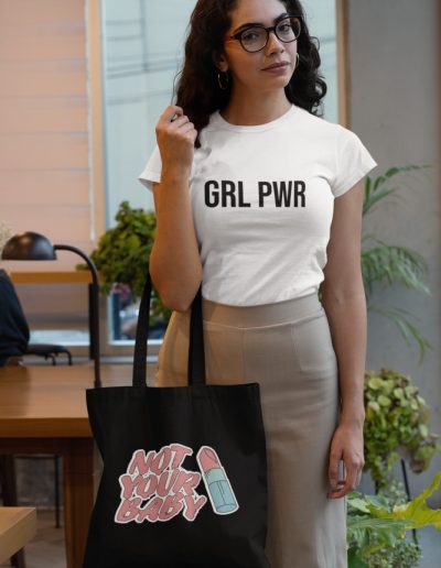 GRL PWR Feminist Organic T-Shirt