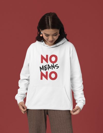 NO MEANS NO Feminist Hoodie