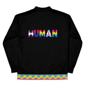 HUMAN LGBT Rainbow Bomber Jacket