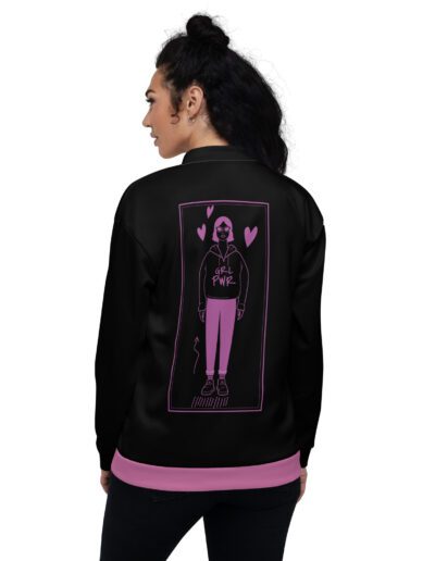 Girl Power Feminist Bomber Jacket