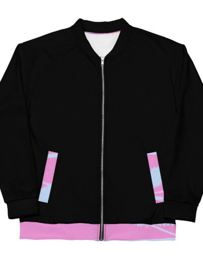 GRL PWR Feminist Black Bomber Jacket