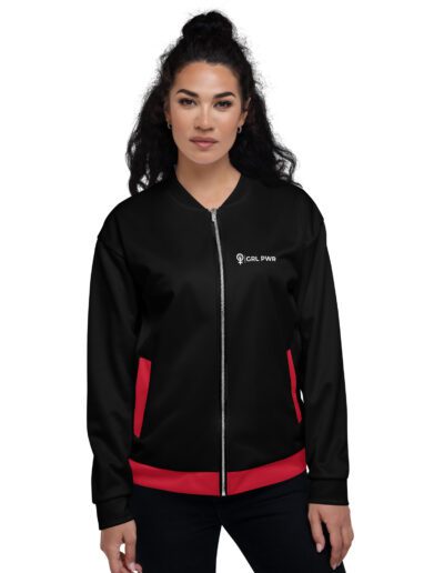 NO MEANS NO Feminist Bomber Jacket