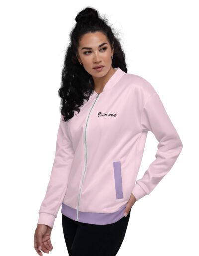 Lazy Cat Queen Feminist Bomber Jacket