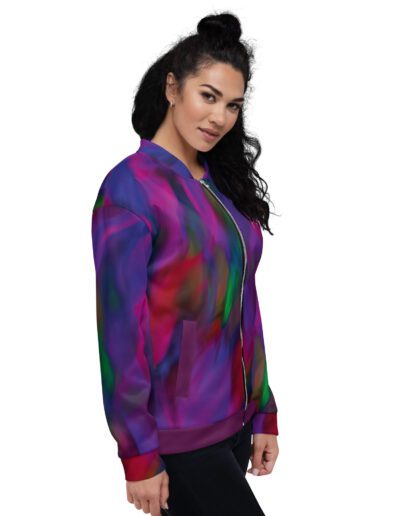 GRL PWR Feminist Colour Bomb Bomber Jacket