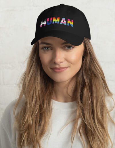 HUMAN LGBT Rainbow Dad Hat