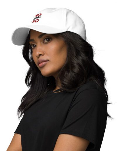 NO MEANS NO Feminist Dad Hat