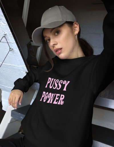 Pussy Power Feminist Sweatshirt