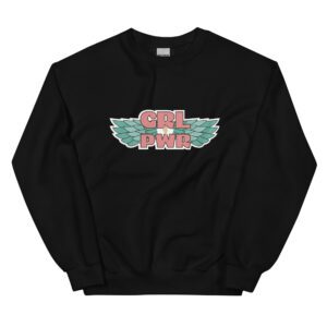 GRL PWR Wings Feminist Sweatshirt