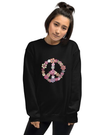 Flower Power Peace Sweatshirt