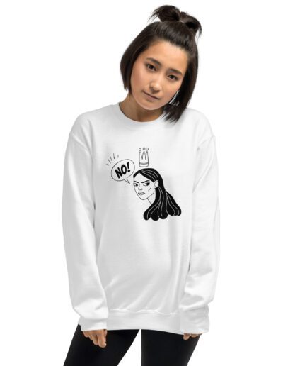 NO! Feminist Sweatshirt