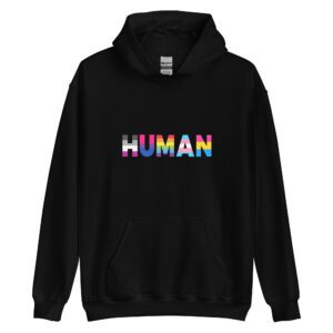HUMAN LGBT Rainbow Hoodie