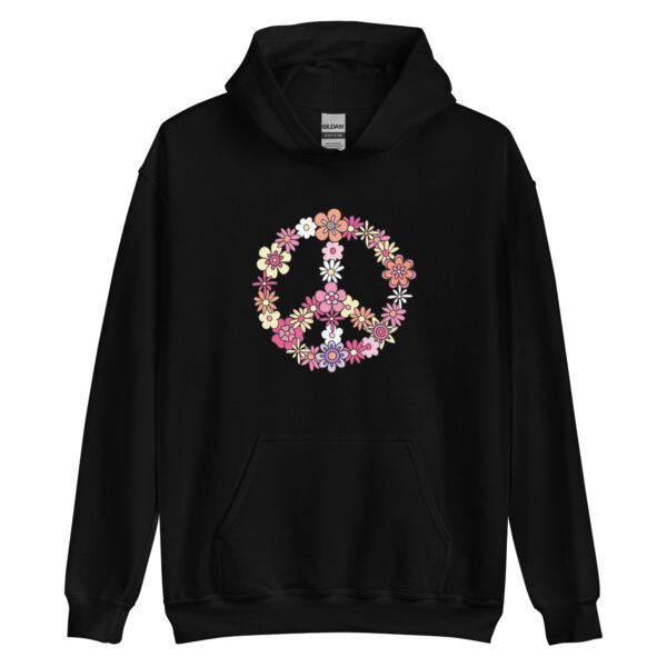 Flower Power Peace Hoodie