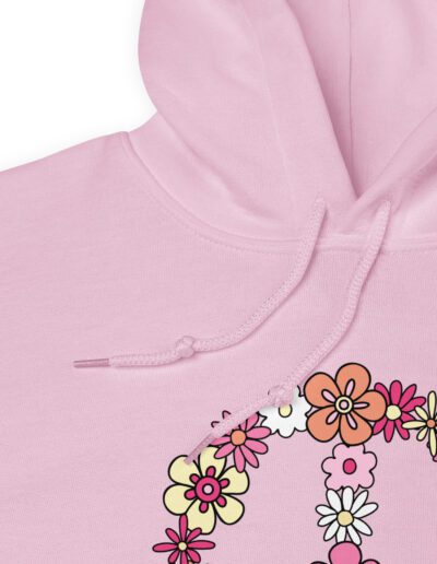 Flower Power Peace Hoodie