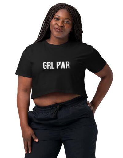 GRL PWR Feminist Crop Top