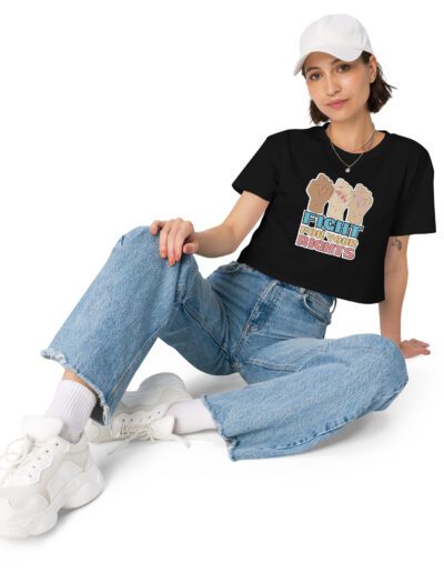 Fight For Your Rights Feminist Crop Top