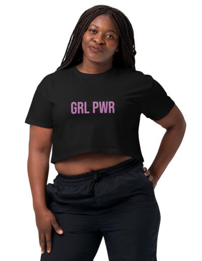 Girl Power Feminist Crop Top