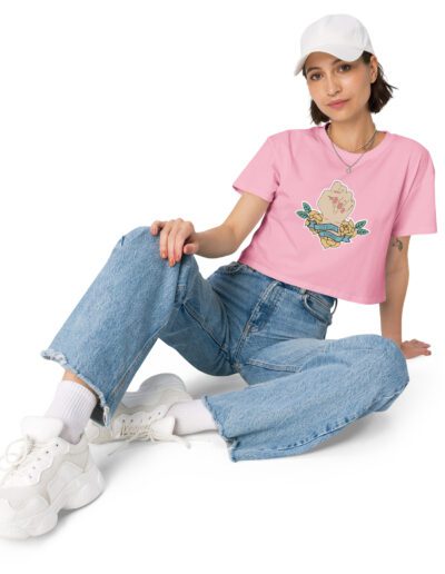 Girls Power Feminist Crop Top