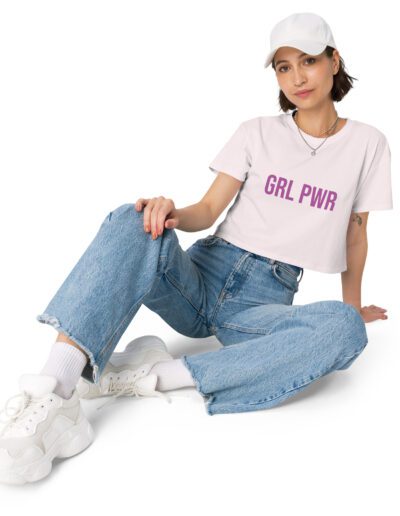 Girl Power Feminist Crop Top