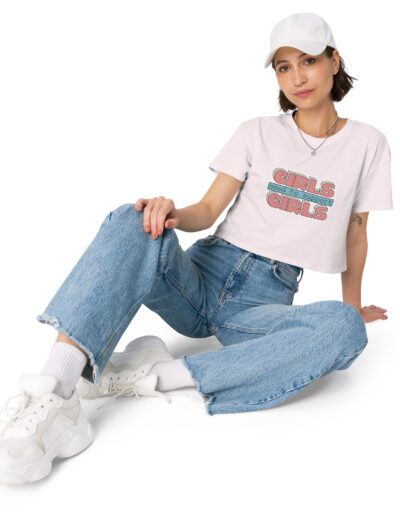 Girls Need To Support Girls Feminist Crop Top