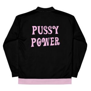 Pussy Power Feminist Bomber Jacket