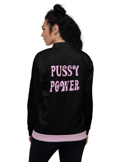 Pussy Power Feminist Bomber Jacket