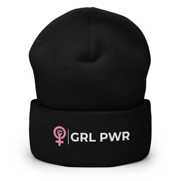 GIRL POWER Cuffed Beanie