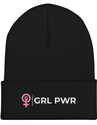 GIRL POWER Cuffed Beanie