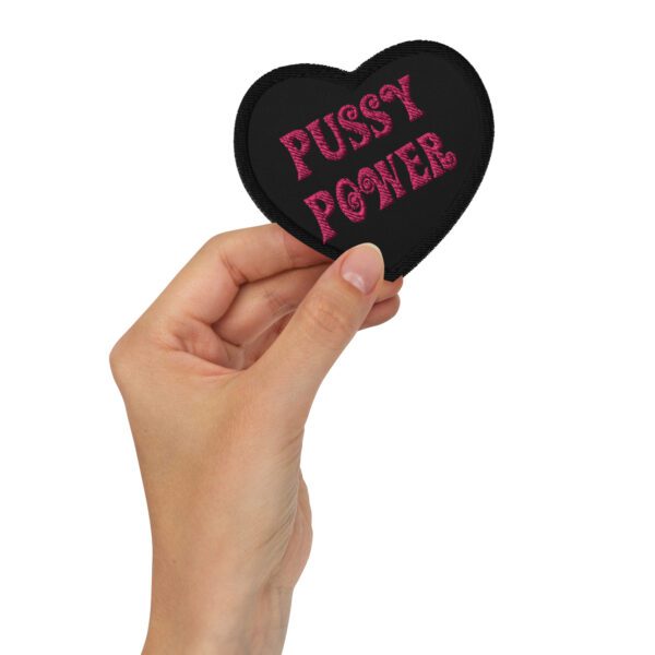 Pussy Power Feminist Embroidered Patches