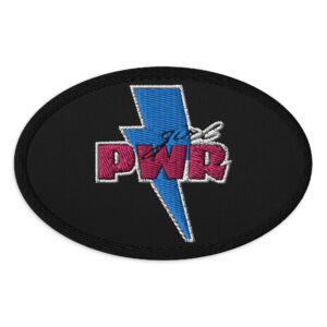 Girl PWR Feminist Embroidered Patches