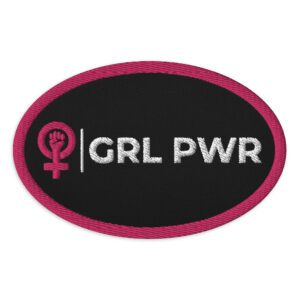GIRL POWER Embroidered Patches