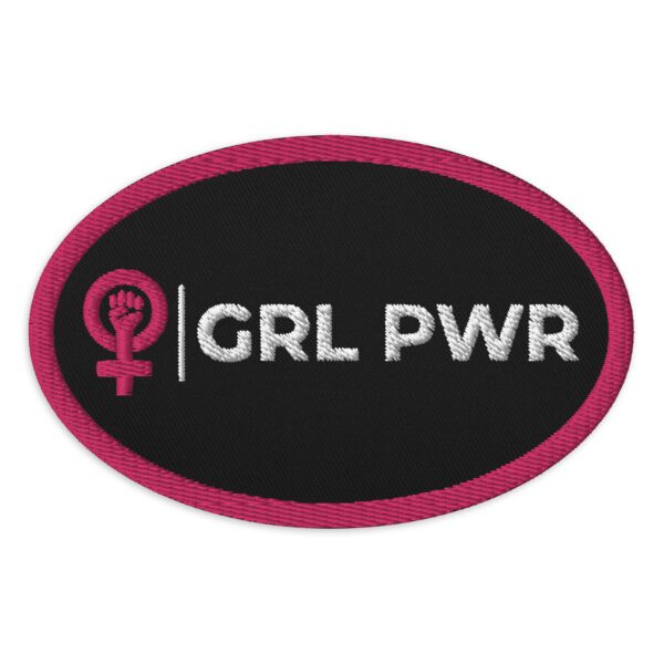 GIRL POWER Embroidered Patches