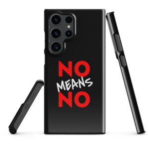 NO MEANS NO Feminist Snap case for Samsung®