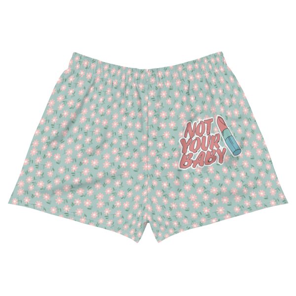 Not Your Baby Feminist Recycled Shorts