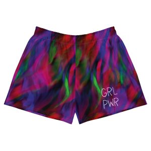 GRL PWR Feminist Colour Bomb Recycled Shorts