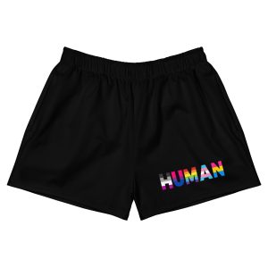 HUMAN LGBT Rainbow Recycled Shorts