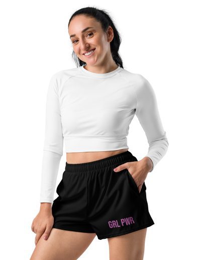 Girl Power Feminist Recycled Shorts