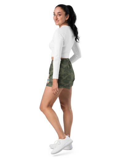 Fight For Your Rights Feminist Camo Recycled Shorts