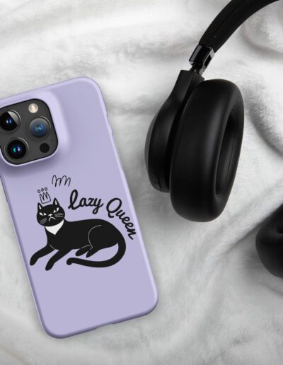 Lazy Cat Queen Feminist Snap Case for iPhone®