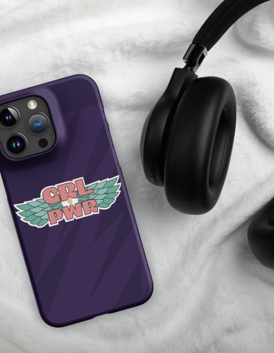 GRL PWR Wings Feminist Snap Case for iPhone®