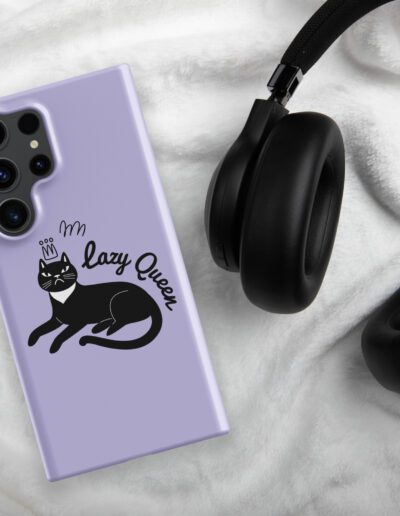 Lazy Cat Queen Feminist Snap Case for Samsung®