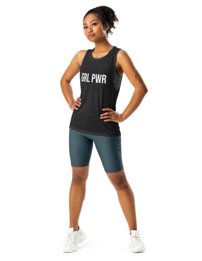 GRL PWR Feminist Muscle Tank Vest