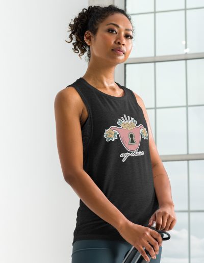 My Choice Feminist Muscle Tank Vest