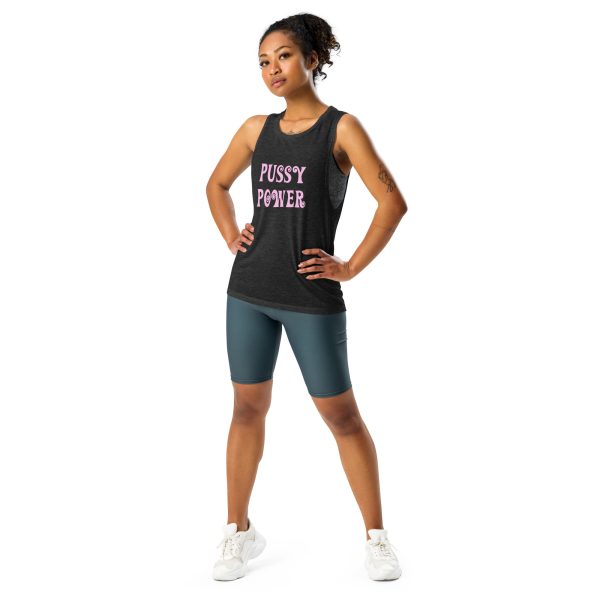 Pussy Power Feminist Muscle Tank Vest