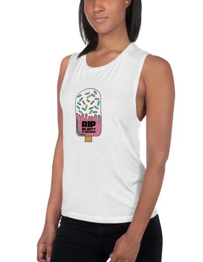 R.I.P. Beauty Standards Feminist Muscle Tank Vest