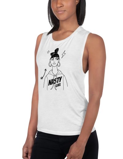 Nasty Girl Feminist Muscle Tank Vest