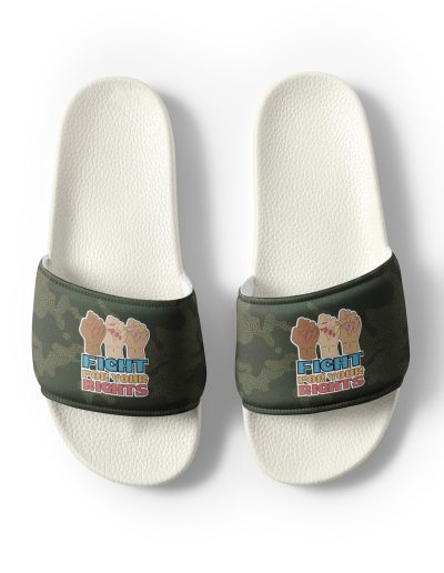 Fight For Your Rights Feminist Camo Slides