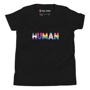 HUMAN LGBT Rainbow Kids T-Shirt