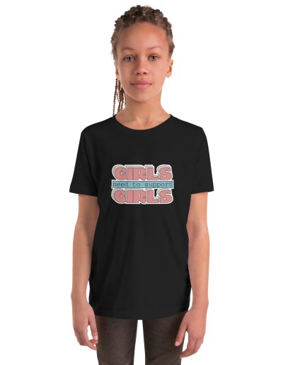 Girls Need To Support Girls Feminist Kids T-Shirt