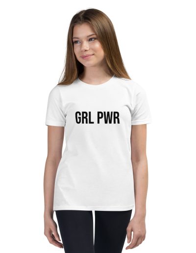 GRL PWR Feminist Kids T-Shirt